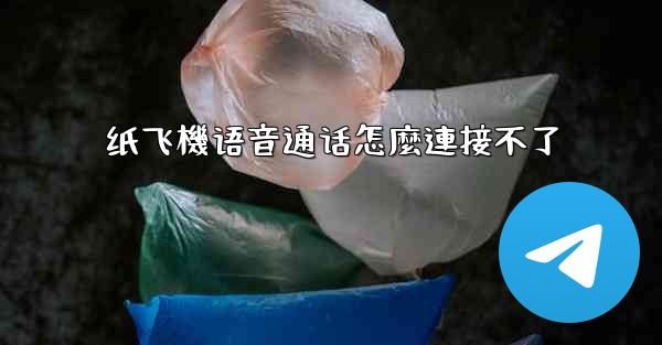 纸飞機语音通话怎麼連接不了