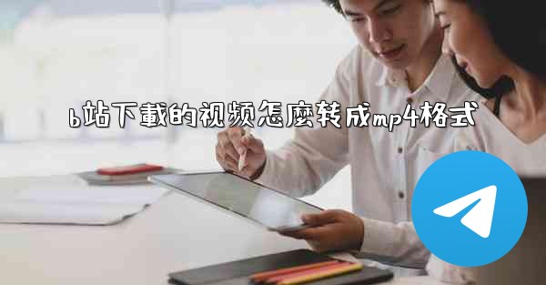 b站下載的视频怎麼转成mp4格式