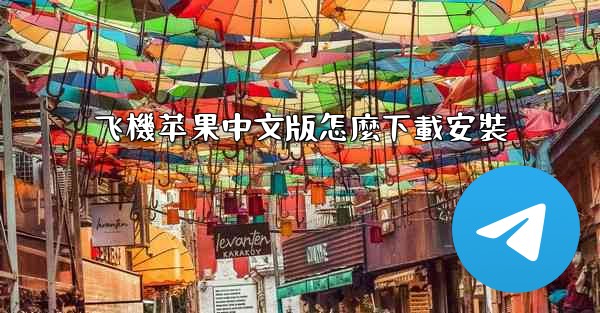 飞機苹果中文版怎麼下載安裝