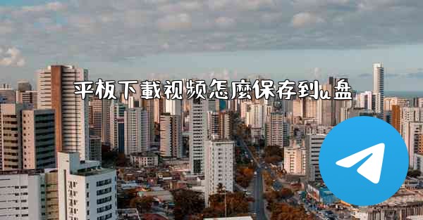 平板下載视频怎麼保存到u盘