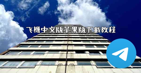 飞機中文版苹果版下載教程