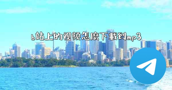 <b>b站上的视频怎麼下載到mp3</b>