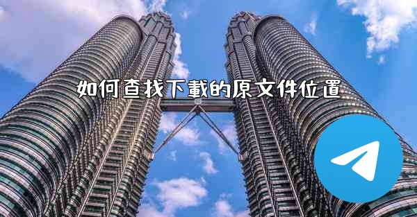 如何查找下載的原文件位置