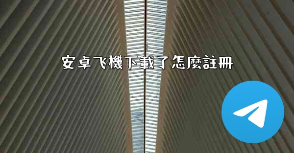 安卓飞機下載了怎麼註冊