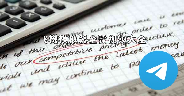 飞機模拟器坠毁视频大全