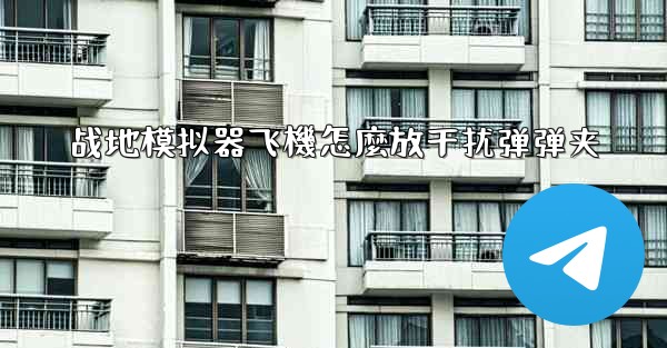 战地模拟器飞機怎麼放干扰弹弹夹