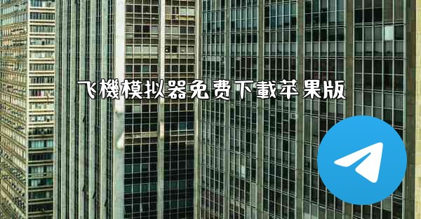 飞機模拟器免费下載苹果版