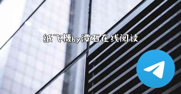 纸飞機by潭石在线阅读