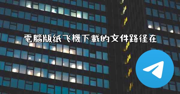<b>電腦版纸飞機下載的文件路径在</b>