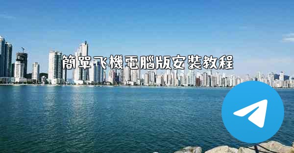 簡單飞機電腦版安裝教程