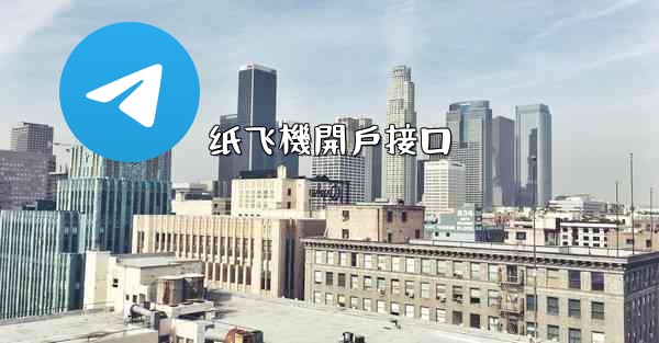 纸飞機開戶接口