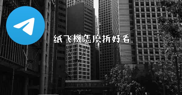 纸飞機怎麼折好看