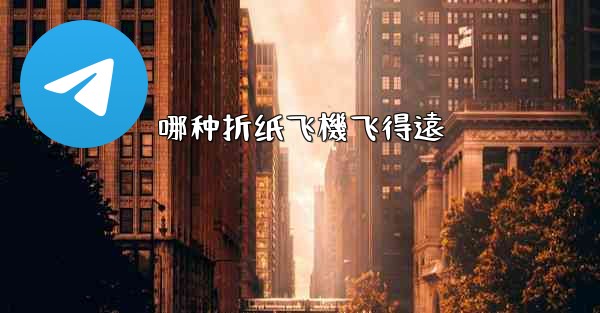 哪种折纸飞機飞得遠