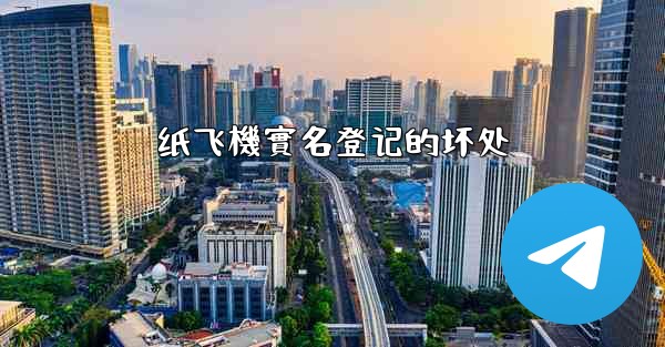 纸飞機實名登记的坏处