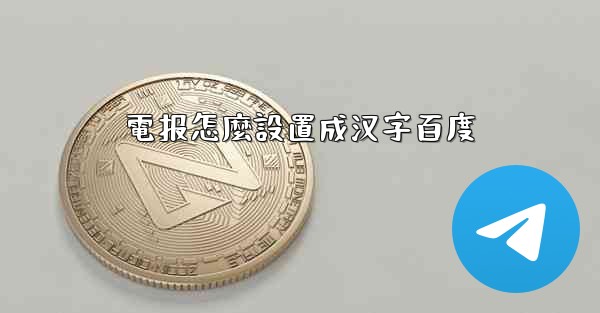 電报怎麼設置成汉字百度