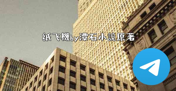 纸飞機by潭石小說原著