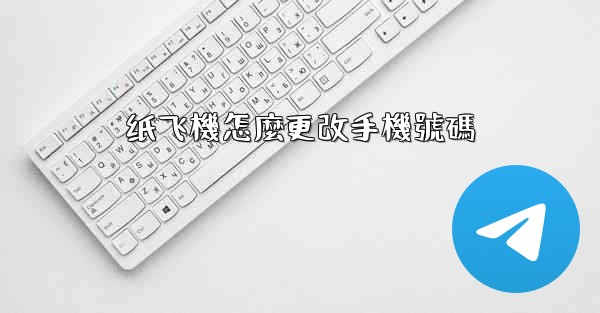 纸飞機怎麼更改手機號碼