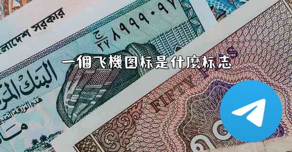 一個飞機图标是什麼标志