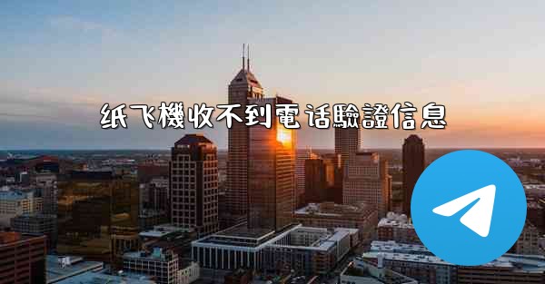 纸飞機收不到電话驗證信息