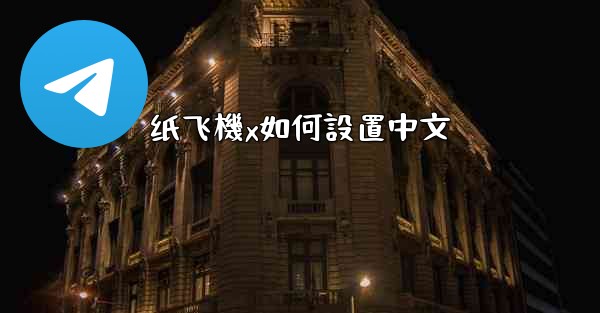 纸飞機x如何設置中文