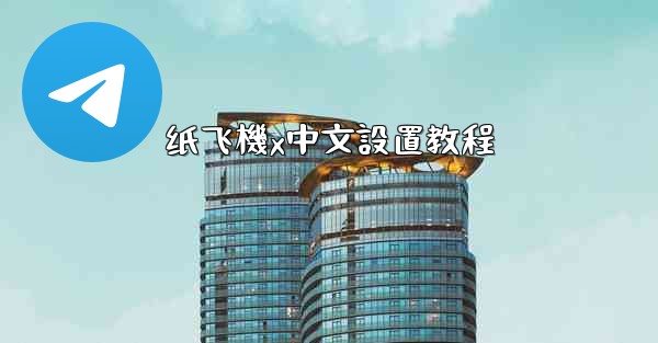纸飞機x中文設置教程