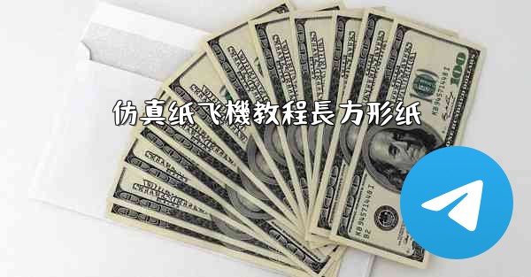 仿真纸飞機教程長方形纸