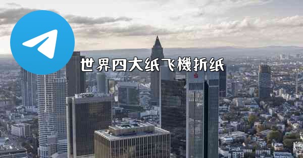 世界四大纸飞機折纸