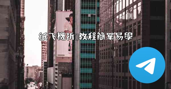 纸飞機折叠教程簡單易學