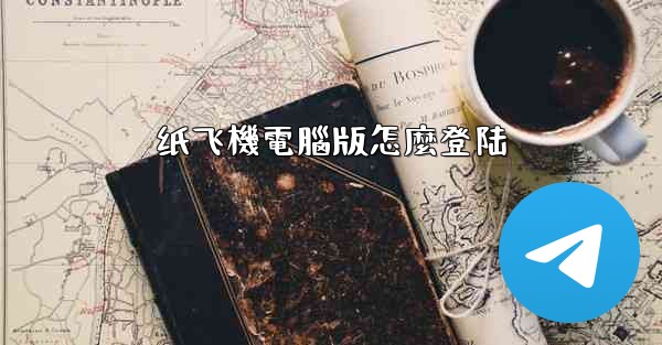 纸飞機電腦版怎麼登陆