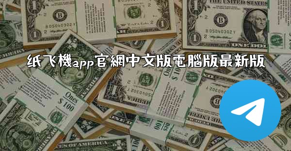 纸飞機app官網中文版電腦版最新版