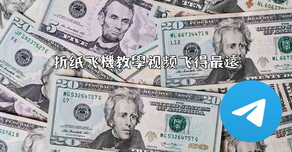 折纸飞機教學视频飞得最遠