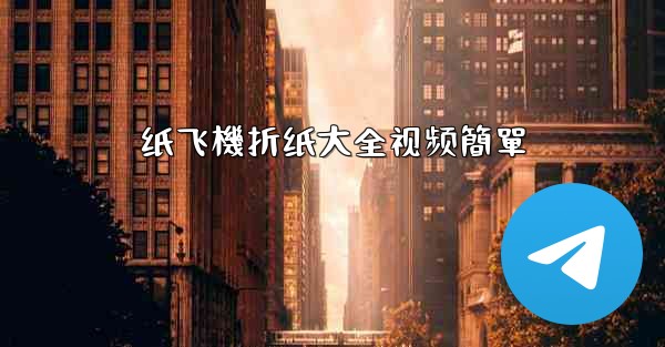 纸飞機折纸大全视频簡單