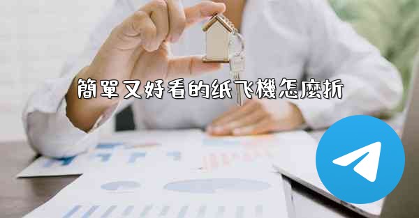 簡單又好看的纸飞機怎麼折