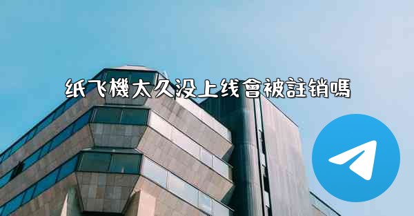 纸飞機太久没上线會被註销嗎