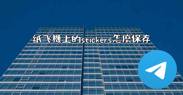 纸飞機上的stickers怎麼保存