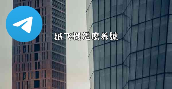 纸飞機怎麼养號