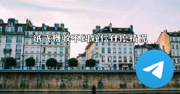 纸飞機收不到短信什麼情况