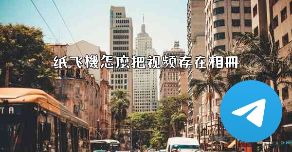 纸飞機怎麼把视频存在相冊