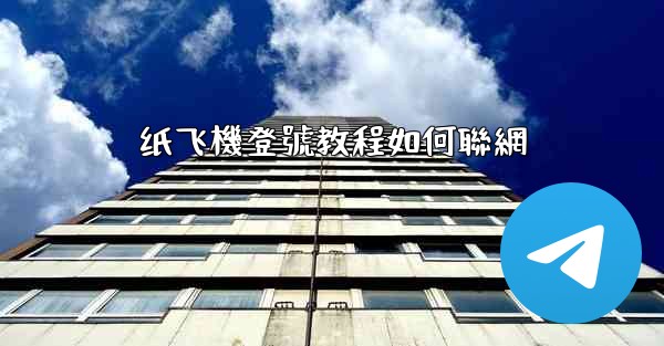 纸飞機登號教程如何聯網