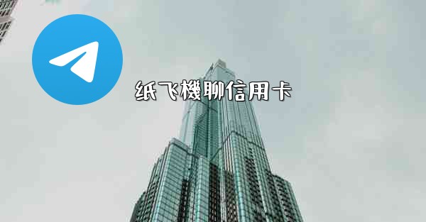 纸飞機聊信用卡