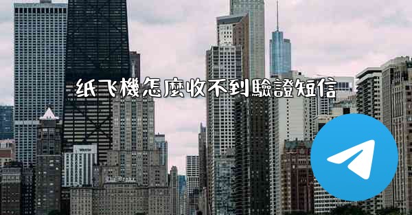 纸飞機怎麼收不到驗證短信