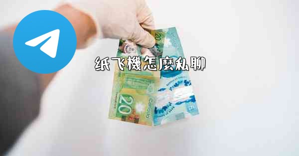 纸飞機怎麼私聊