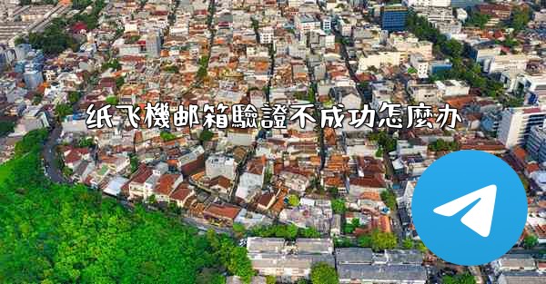 纸飞機邮箱驗證不成功怎麼办