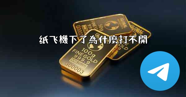 纸飞機下了為什麼打不開