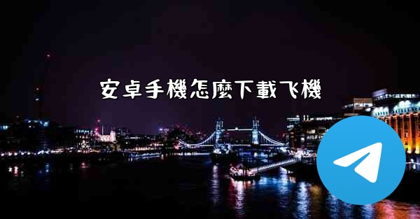 安卓手機怎麼下載飞機