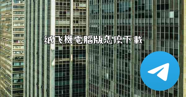 纸飞機電腦版怎麼下載