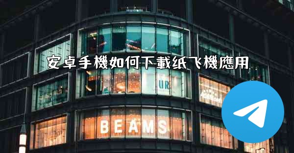 安卓手機如何下載纸飞機應用