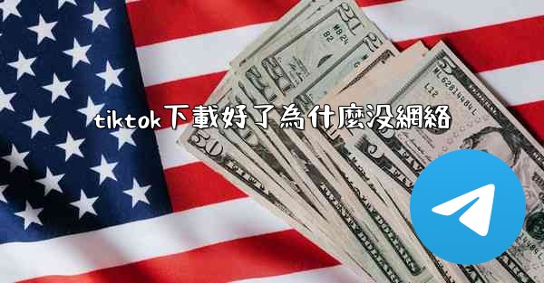 tiktok下載好了為什麼没網絡