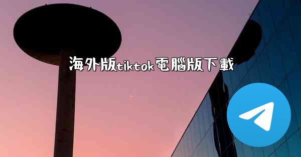 海外版tiktok電腦版下載