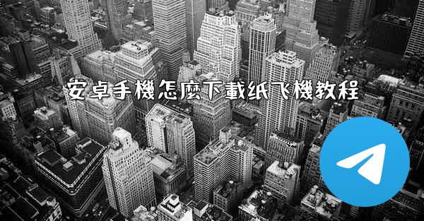 安卓手機怎麼下載纸飞機教程